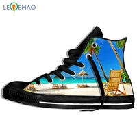 creative design custom sneakers hot hawaiifor menhigh quality hawaii canvas trends comfortable ultra light sports shoes