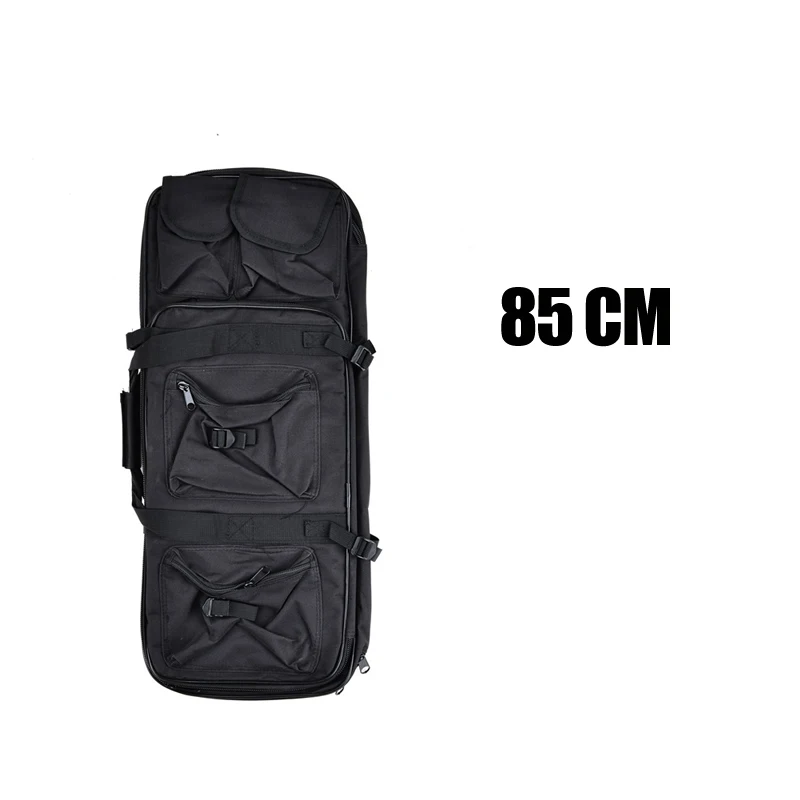 Black 85cm Охотничьи сумки 85 см/100 см/120 см тактическая винтовка для охоты чехол Военный Открытый нейлоновый охотничий рюкзак черная тактическая сумка для снаряжения - Цвет: Black 85cm