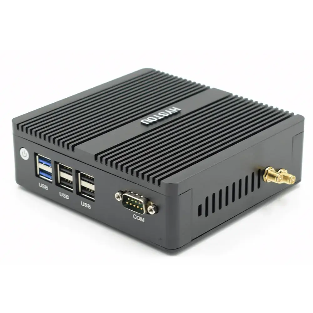 Четырехъядерный процессор Intel Celeron N3160 безвентиляторный мини ПК Windows 10 Linux PFsense