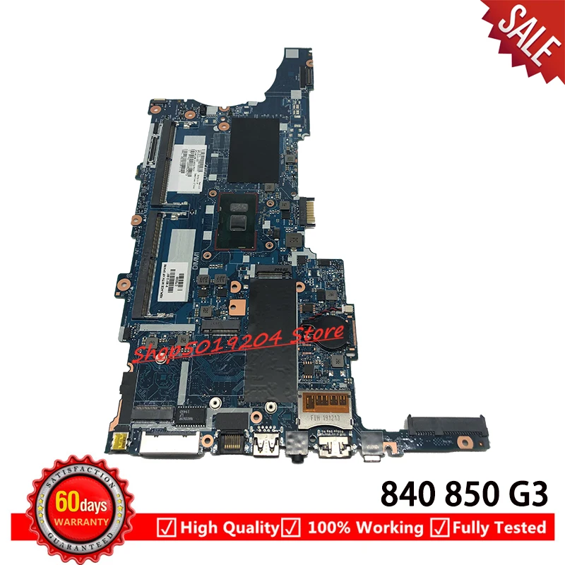 Для HP EliteBook 840 G3 850 Материнская плата ноутбука i5 6300U 6200u 918324 001 501 601 6050A2892401 материнская плата|Материнские платы