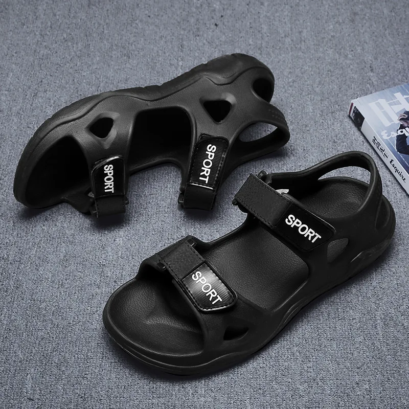 Мужские сандалии на плоской подошве Повседневные Дышащие пляжные спортивные