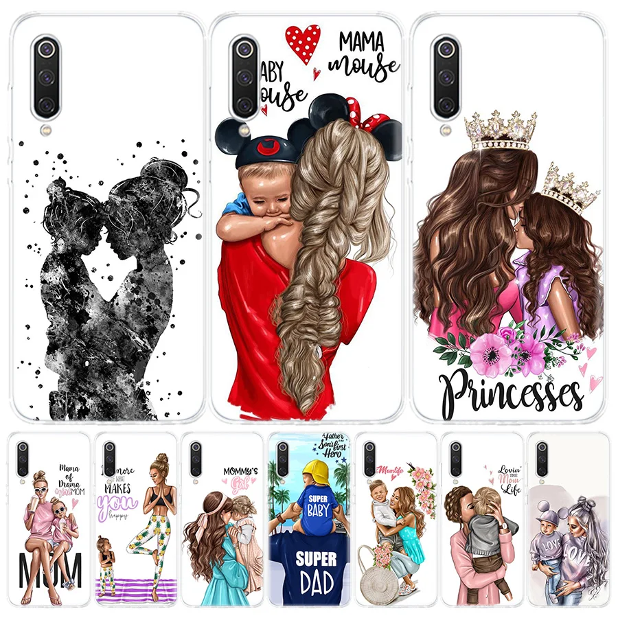

Чехол для телефона Super Baby Mon Girls Queen для Xiaomi Redmi Note 10 10S 11 11S 11T 9 9S 8 8T 7 9T 11E Pro 5G 7 6 5 5A MAX Fashion Cov