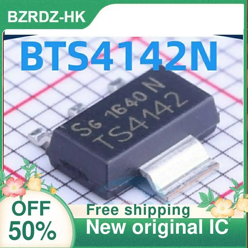 

2-10PCS/lot TS4142N BTS4142N SOT223 New original IC
