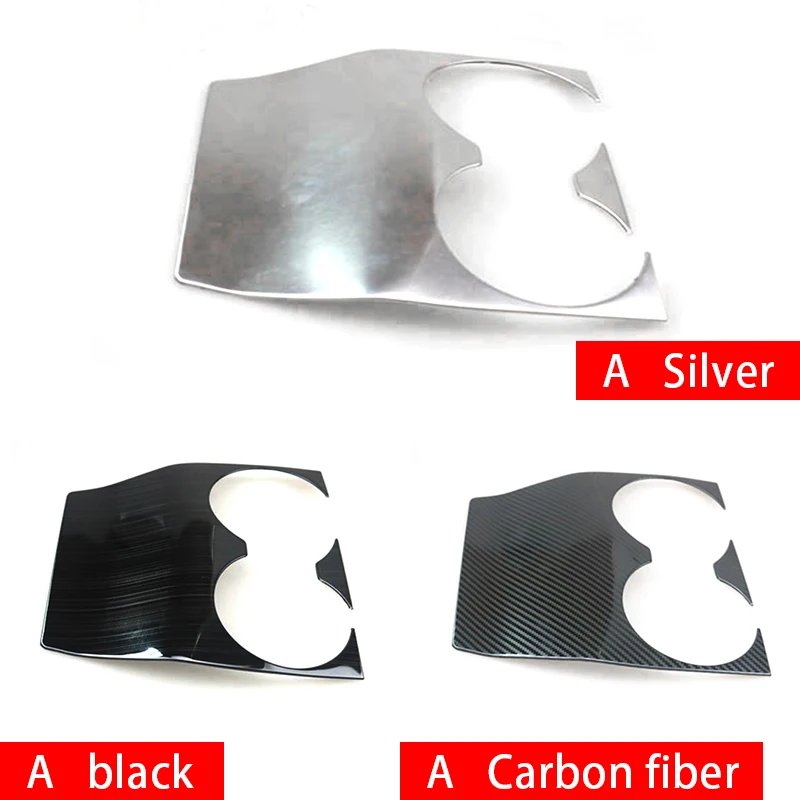 For Mazda 3 Axela BP 2019 2020 Stainless Steel Car Gear Shift Box Panel Cover Water Cup Holder Sticker Trim Strip Accessories | Автомобили