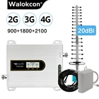 Усилитель сигнала сотовой связи Walokcon 2G3G4G, 9001800 МГц