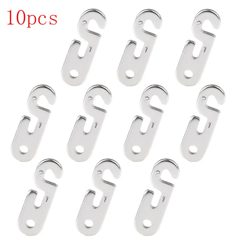 

10pcs Tent Rope Buckles Aluminum Alloy Outdoor Camping Wind Rope Stopper Awning Adjustable Buckle Awning Accessories