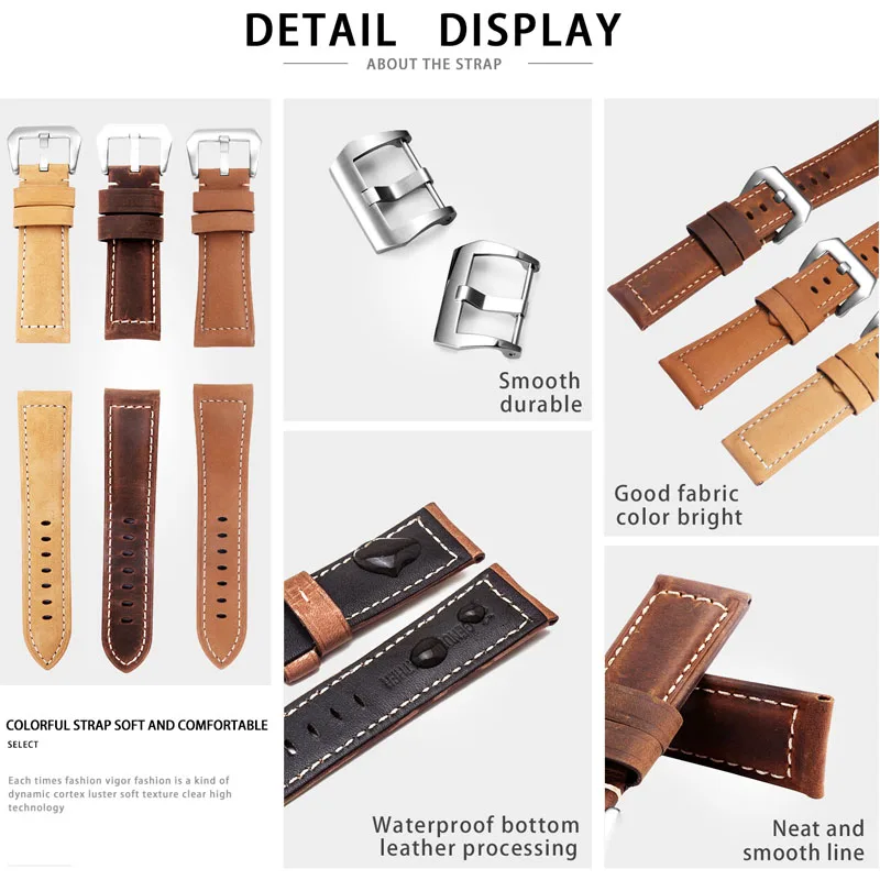 Ремешок для часов из натуральной кожи Huawei с пряжкой | Наручные часы