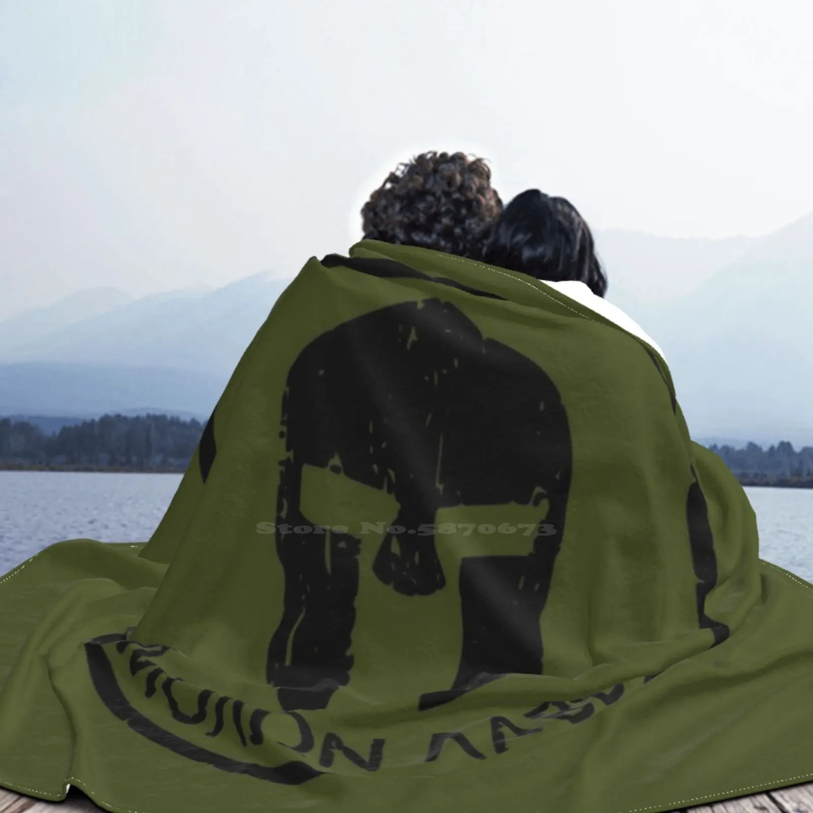 Molon Labe Low Price New Print Novelty Fashion Soft Blanket Aroo Sport Helmet Fire Ripped Flag Sprint Super Beast Y Win Earn | Дом и сад