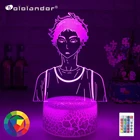 2021 Новый Haikyuu Keiji Akaashi светодиодный ночсветильник лампа для спальни Декор Светильник для детей подарок на день рождения Haikyu Akaashi 3d лампа