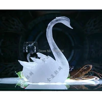 ice sculpture mold Swan C Size240160250mm