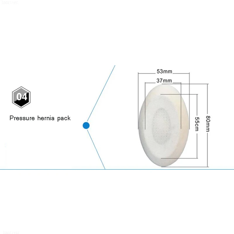 Двусторонняя левая и правая грыжа Скоба для грыжи у взрослых паховой среднего