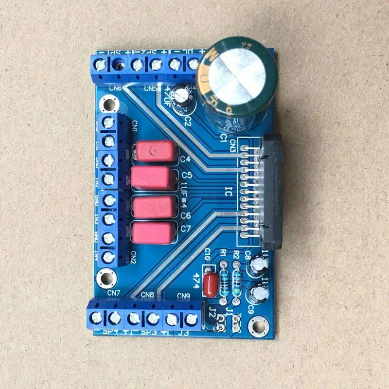 DC 12V TDA7388 Four Channel 4 x 41W o Power Amplifier Board BTL PC Car Amp | Электроника