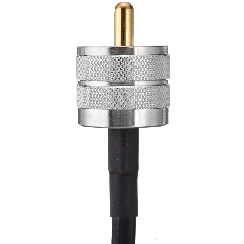 50 см UHF PL259 разъемы Штекерный штекер коаксиальный косичка Соединительный кабель Шнур RG58 коаксиальный кабельный разъем