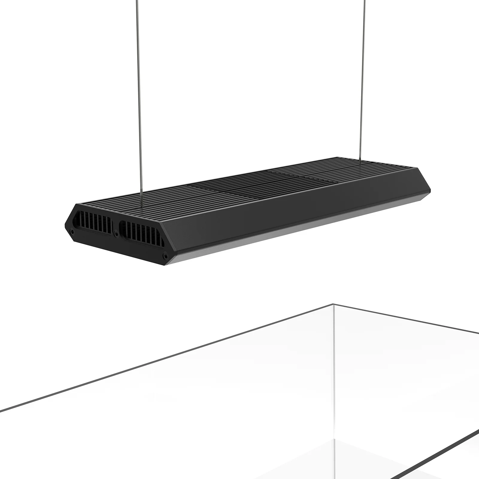 Chihiros-MINI luz LED RGB para acuario, sistema de iluminaci&oacute;n inteligente con Bluetooth, Control por aplicaci&oacute;n, para plantas y agua, VIVID II-4