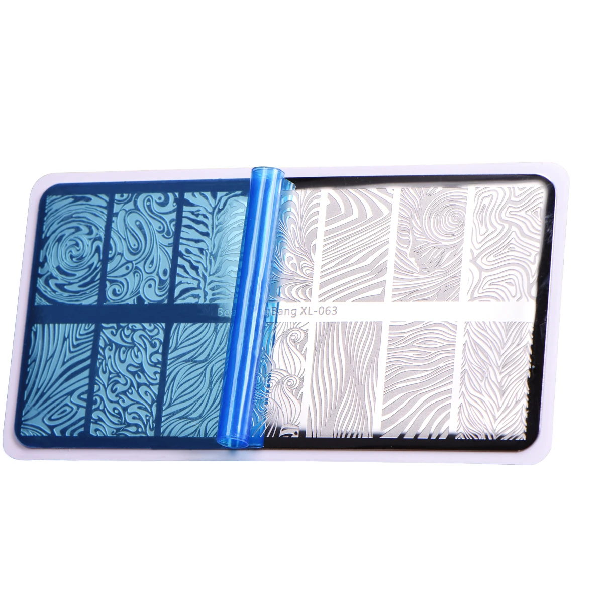 BEAUTYBIGBANG 6*12 см прямоугольник для штамповки ногтей/катушки из нержавеющей стали
