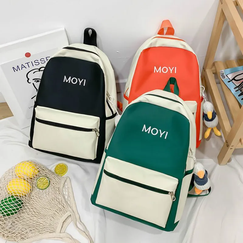 

Backpack Women 2020 Korean Version Of High School College Students Mori Backpack Simple Casual Large Capacity Canvas Backpack