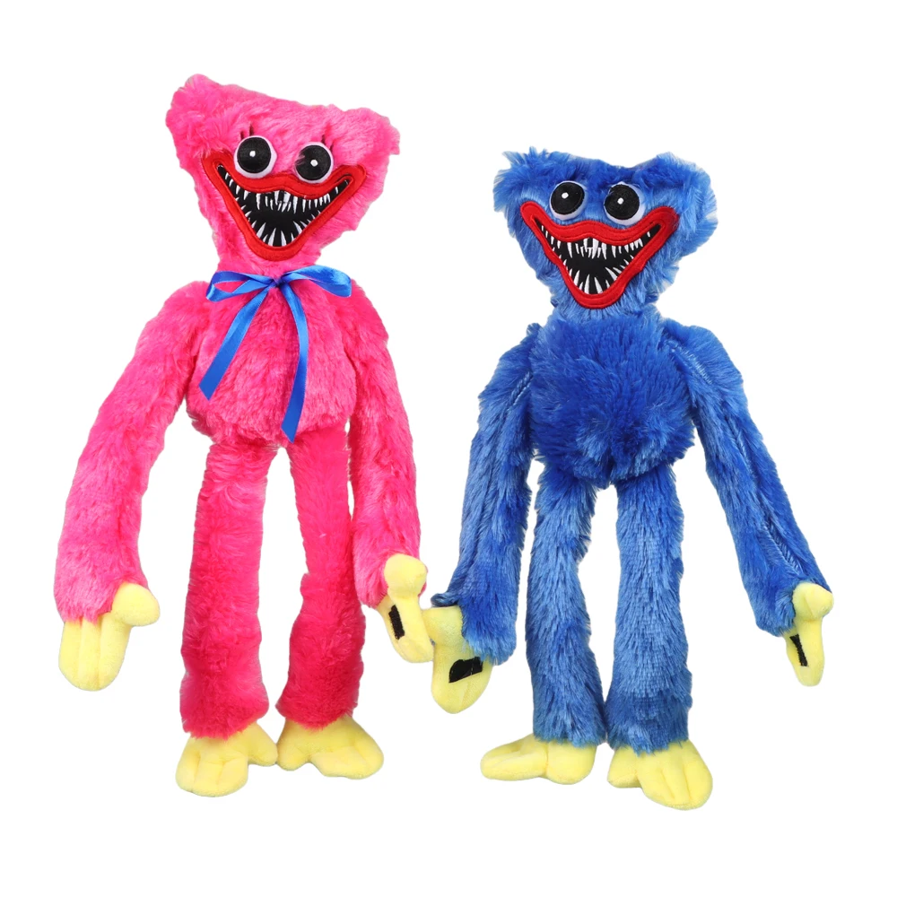 Huggy Wuggy-juguete de peluche de amapola para ni&ntilde;os, mu&ntilde;eco de peluche de personajes de juego, juguete de terror, juguete de miedo con personalidad, suave, para Navidad, 2022-5