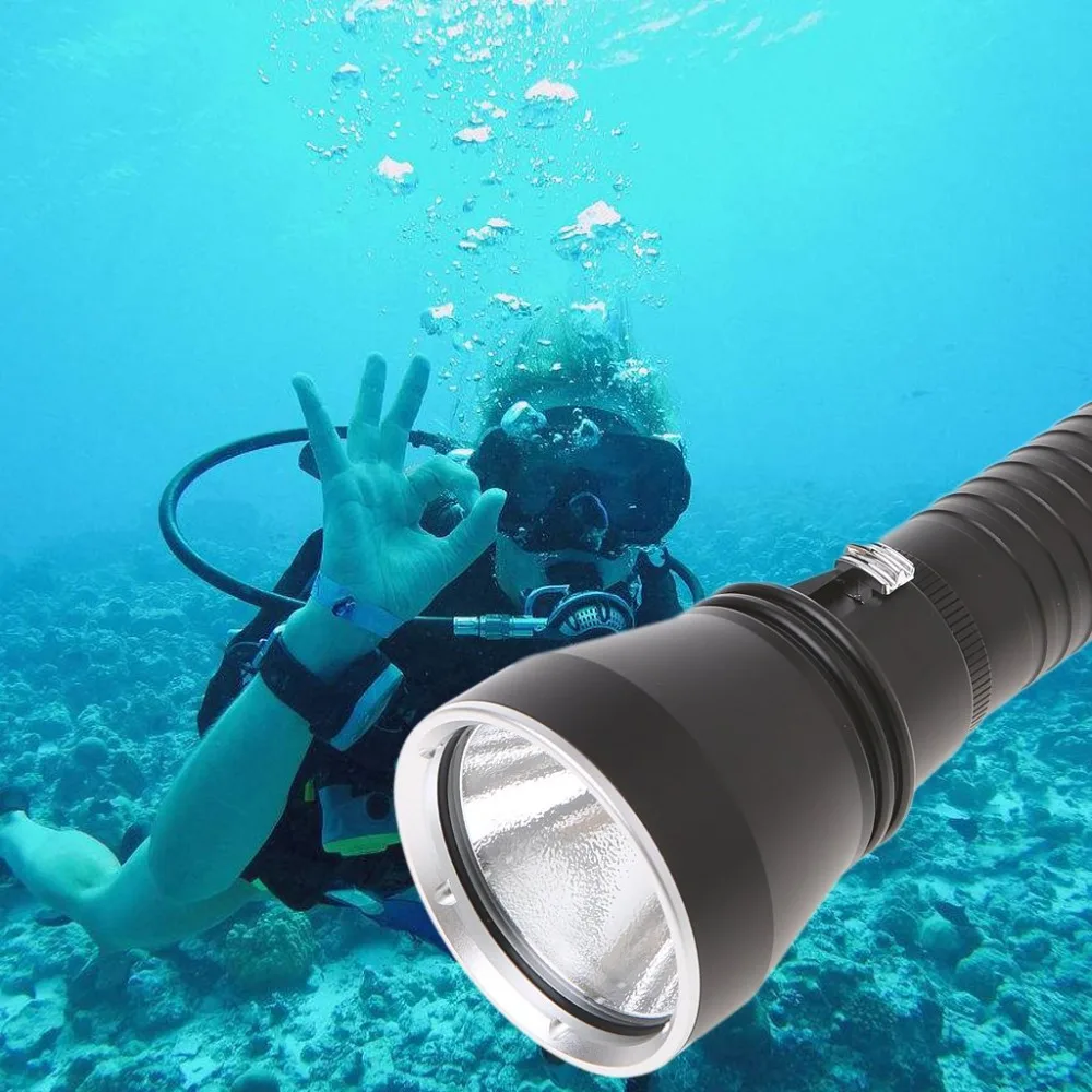 Яркий XHP70.2 самый мощный светодиодный фонарик для подводного плавания 200 м подводный фонарь XHP50 IPX8 водонепроницаемый XHP70 фонарь для дайвинга