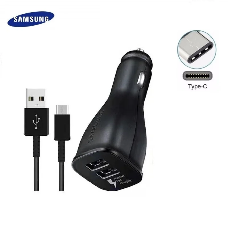 Оригинальное зарядное устройство Samsung Autolader S8 S9 S 9 Plus быстрая зарядка USB Type C Adaptieve