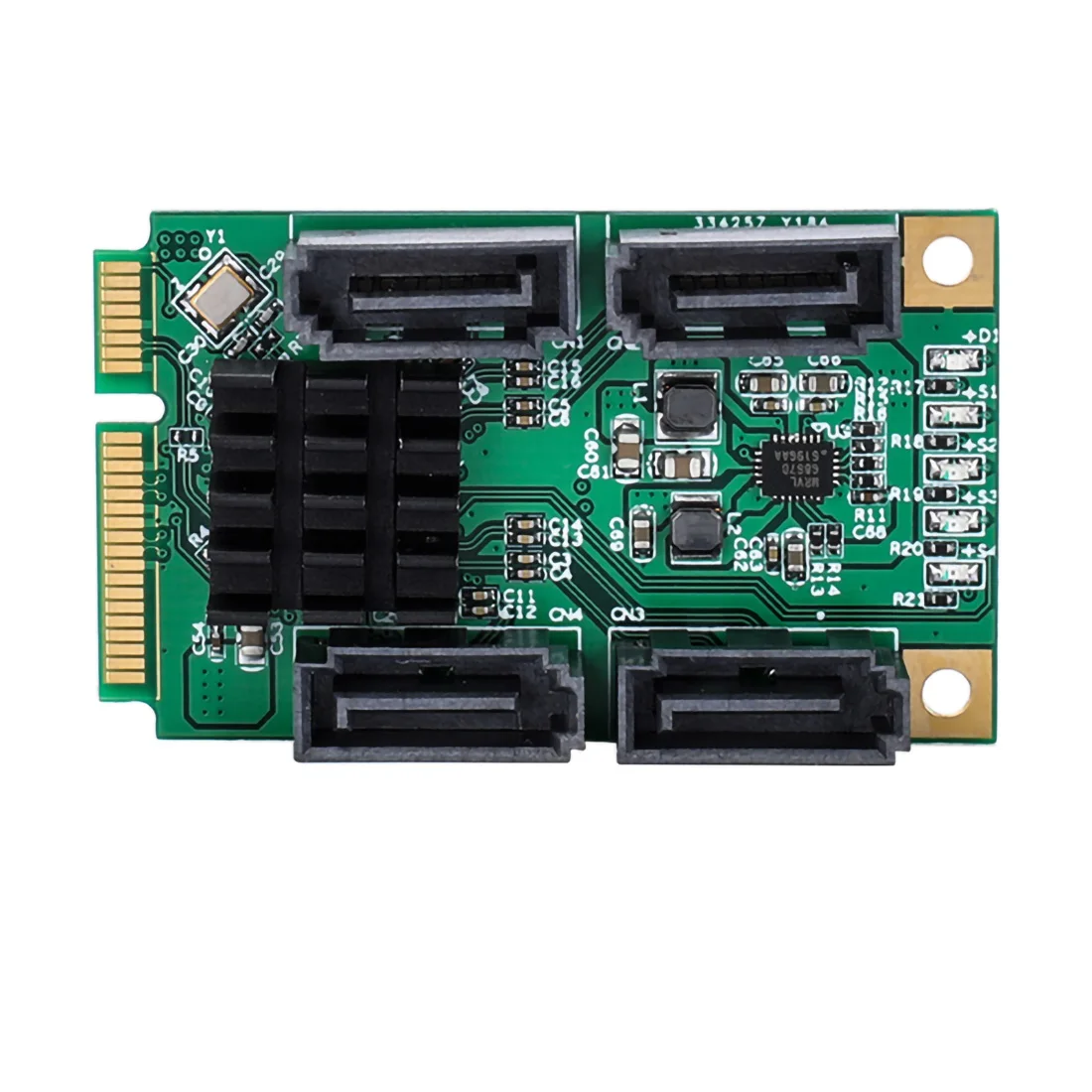 4 порта SATA III 6 Гбит/с 3 0 к PCIE PCI Express 88SE9215 контроллер адаптер карты Mini E HHD SSD