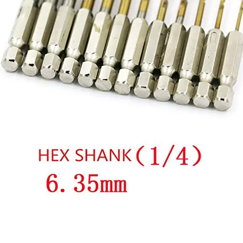 Высокоскоростное титановое сверло из быстрорежущей стали с покрытием ударное