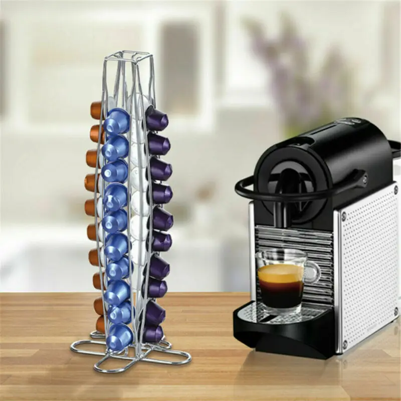 Faroot 42 Display Stand Mount Dispenser Storage Rack Capsules Coffee Pod Holder Home Shop | Дом и сад