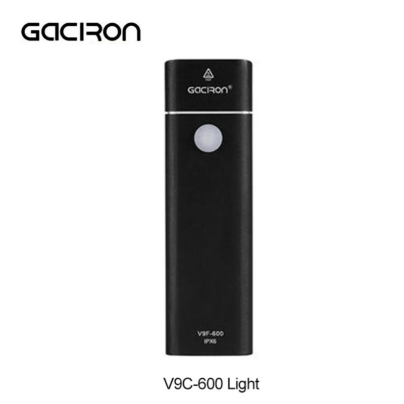 600LM GACIRON 400/600/800/1000/1600/1800 Люмен USB Перезаряжаемые велосипед светодиодный головной светильник велосипед передний Фонарь велосипедный светодиодный Водонепроницаемый светильник - Цвет: 600LM
