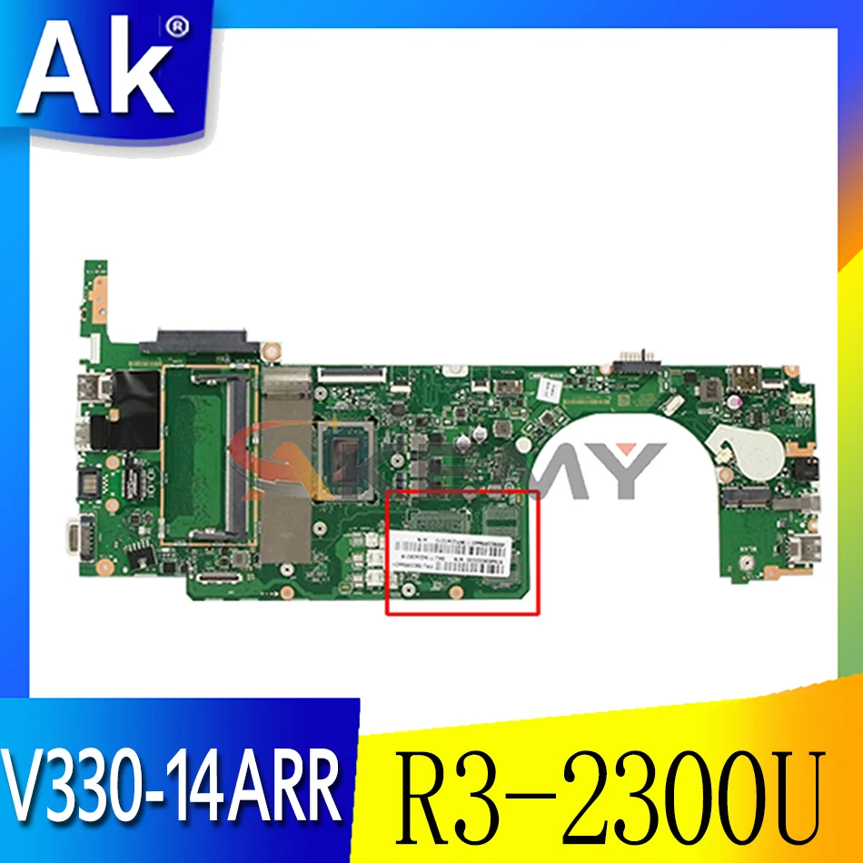

Новый MB LA-F485P материнская плата для ноутбука Lenovo V330-14ARR V330-15ARR Материнская плата ноутбука 5B20R54431 с Ryzen R3-2300U процессор + 4 Гб оперативной памяти