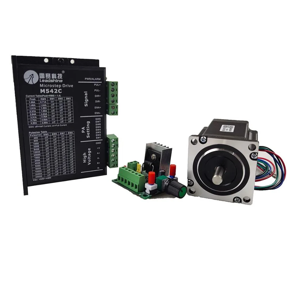 Простой одноосевой генератор импульсов шаговый двигатель останавливается