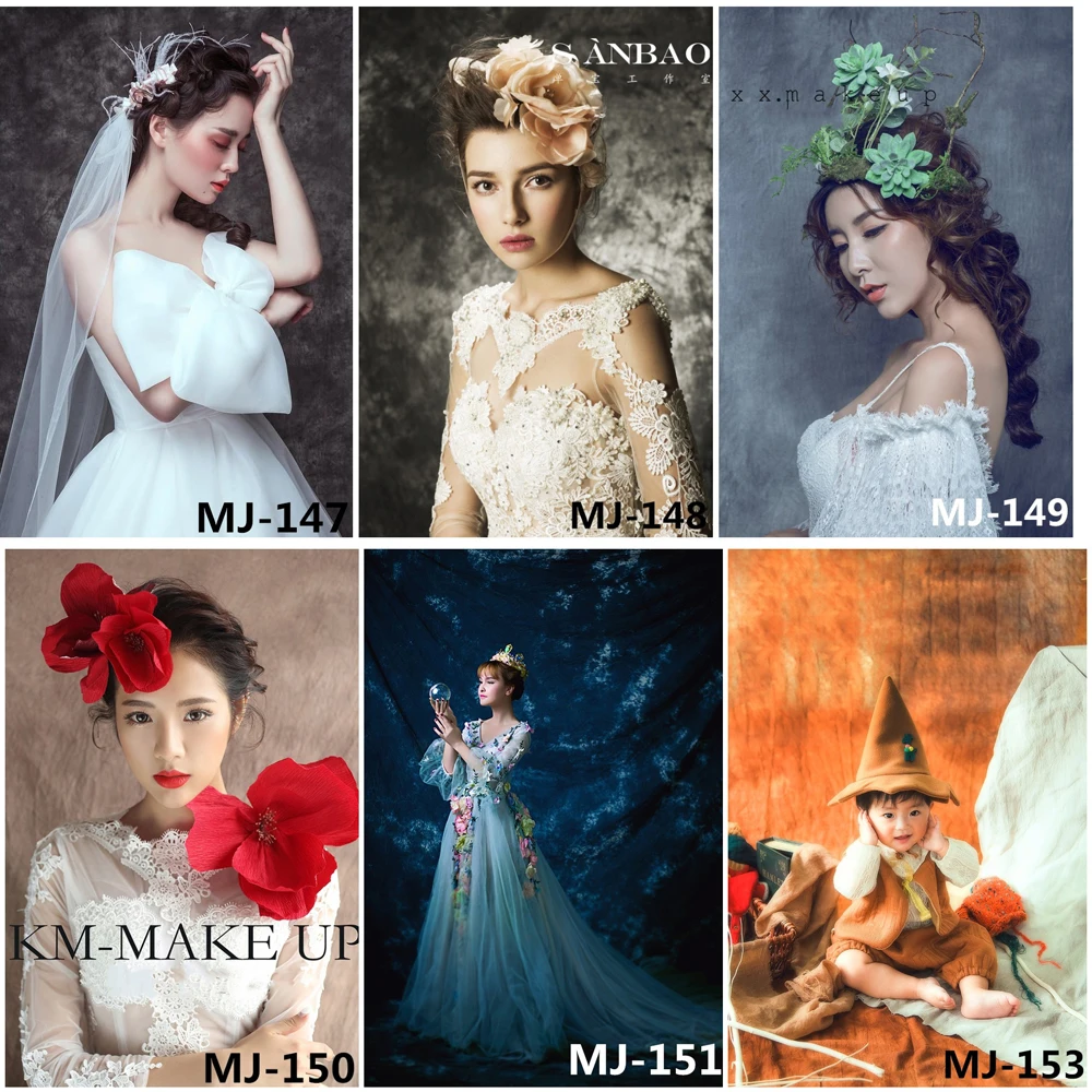Powerwin фотостудия 2X3 3x3 3X5 3X6M фон из муслина для фотосъемки хлопчатобумажный ткань