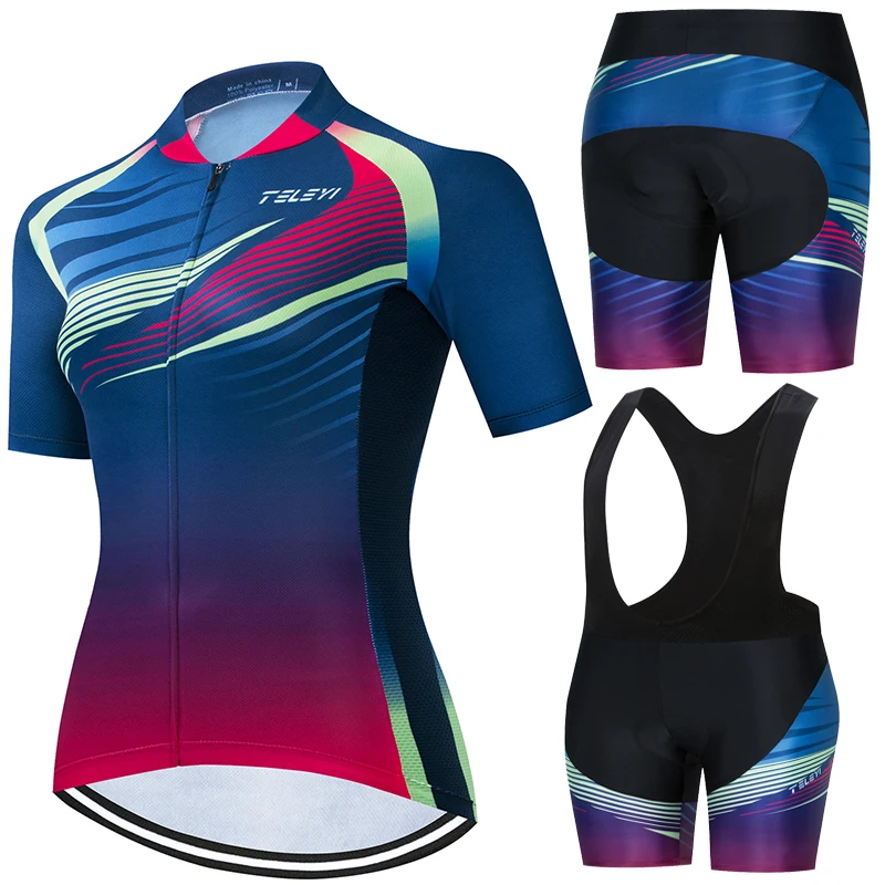 Женский комплект одежды для велоспорта Rapha из дышащего Джерси с коротким рукавом