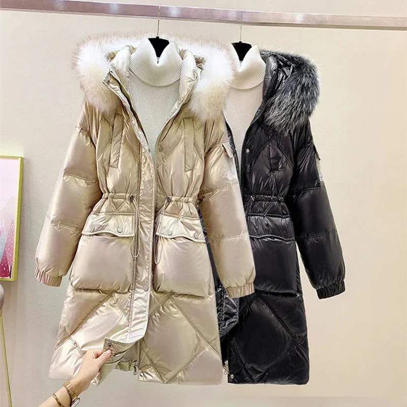 Новинка 2022 свободная Водонепроницаемая хлопковая парка Зимняя Толстая куртка