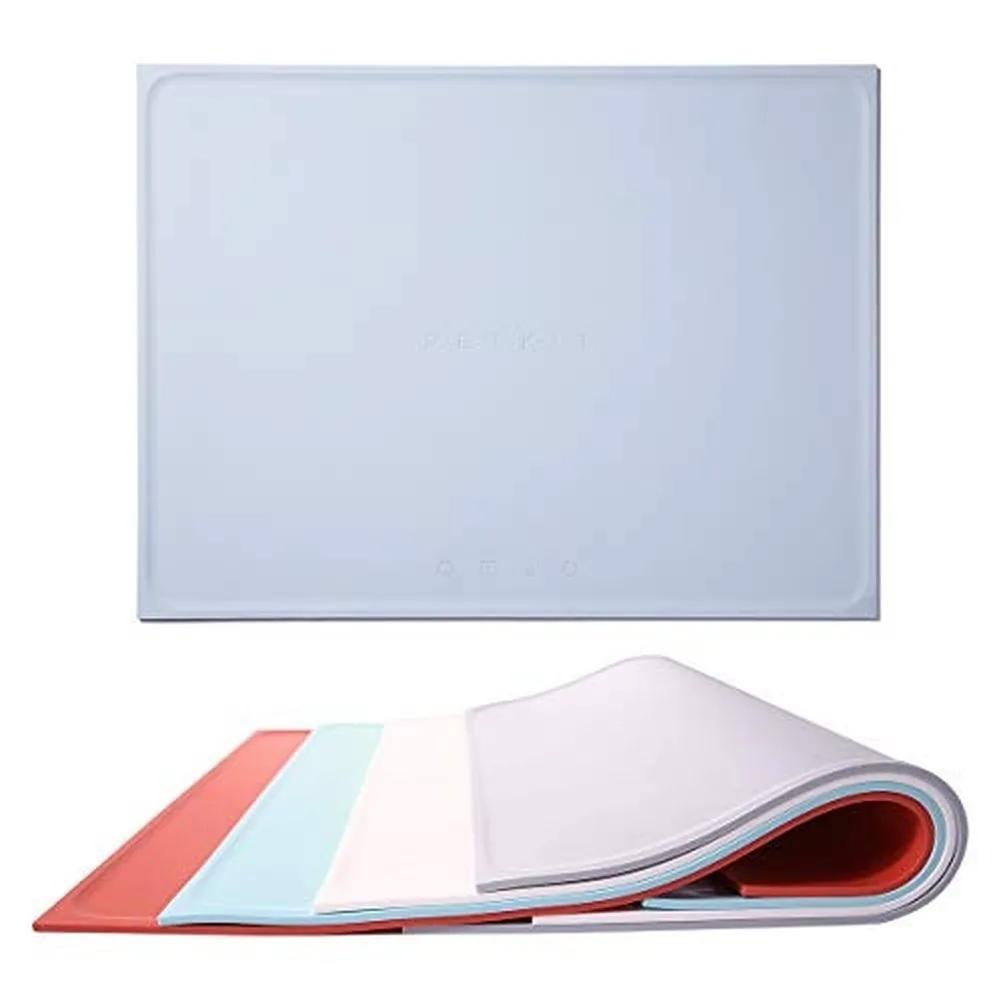 

PETKIT Dog Cat Placemat Mat Silicone Waterproof Pet Food Mat Non-Skid Spill Proof Pet Feeding Mat Easy to Clean 46x34cm