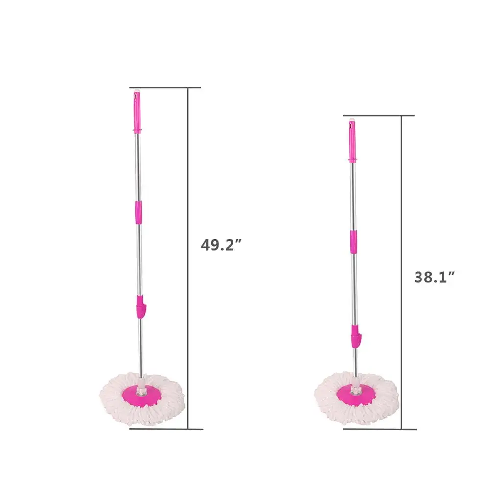 

Microfiber Floor Mop 360 Rotating Head Replace The Cloth Home Floor Cleaning Reusable Mop Accessories Cleaning Tools