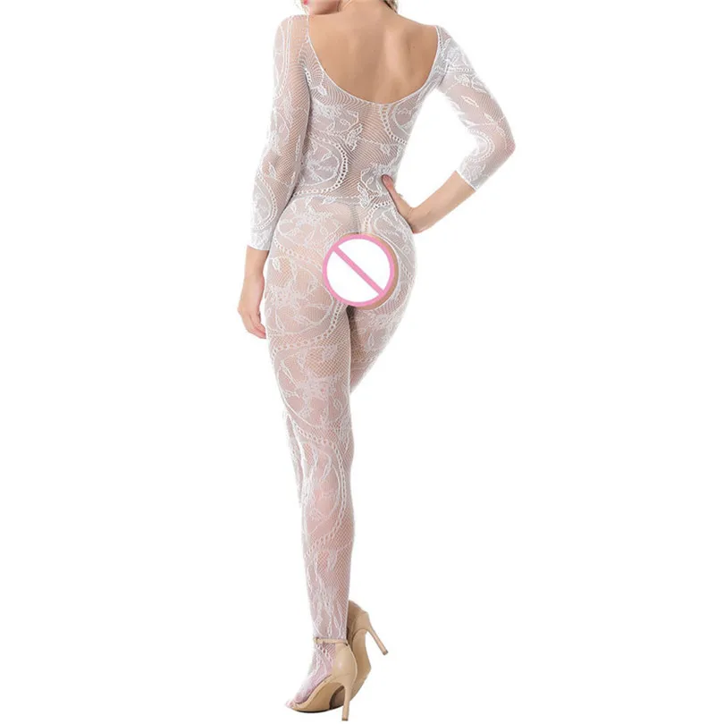 Черно-белые сексуальные сетчатые забавные сиамские чулки женское