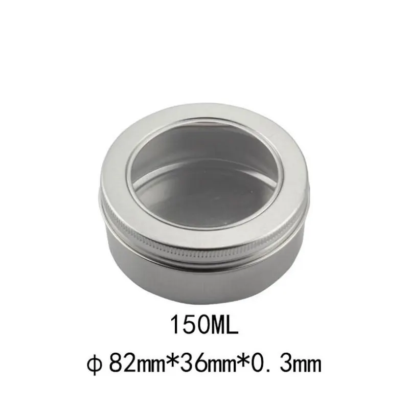 150ml B 120 мл 150 мл Косметическая баночка с окном для волос, восковая бутылка для путешествий, многоразовые контейнеры для хранения, упаковочная коробка для лосьона, банка для свечей, 30 шт - Цвет: 150ml B