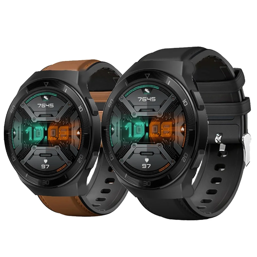 Ремешок для часов силиконовый Huawei Watch GT 2E/GT/GT2 46 мм S3|Ремешки часов| |
