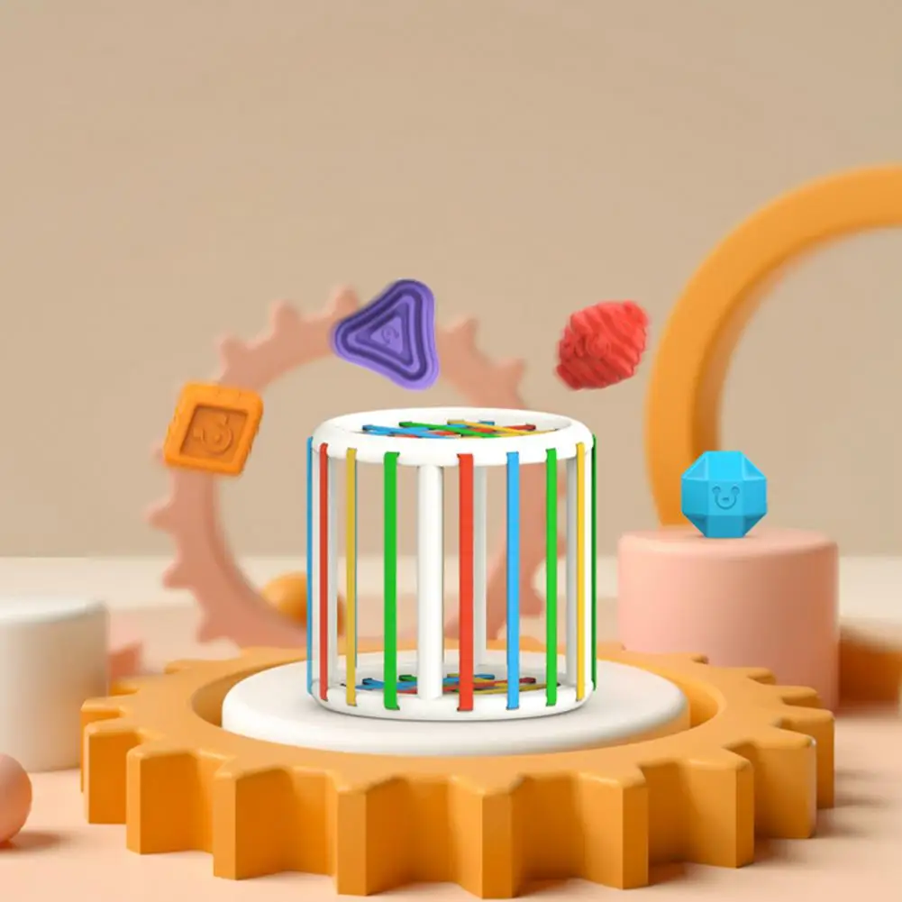 Образовательный обучающий куб игрушка многоцветный пластиковый с