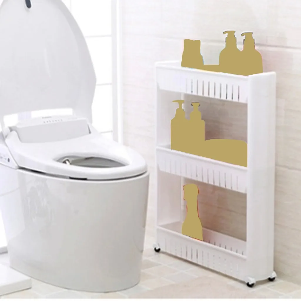 Новинка 2021 кухонный стеллаж для хранения товаров пластиковый зажим полка