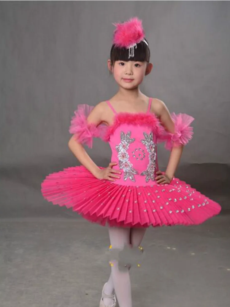 Лидер продаж классическое профессиональное детское балетное платье для танцев