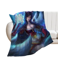 game lol league of legends throw blanket fuzzy warm throws for winter bedding 3d printing soft micro fleece blanket