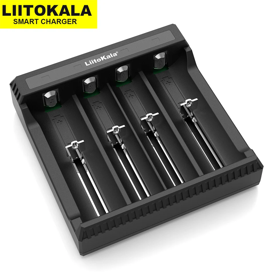 Зарядное устройство LiitoKala Lii-L4 18650 зарядное для аккумуляторов 4 слота 2 электронных