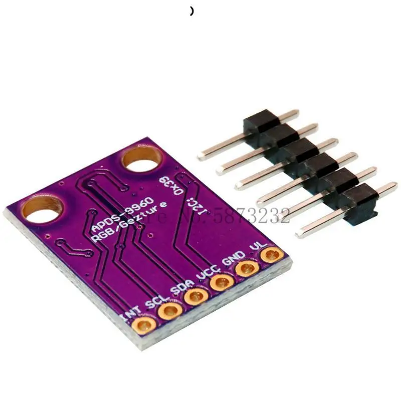 Инфракрасный датчик жестов RGB рандомный для интерфейса Arduino IIC 3 В детектор