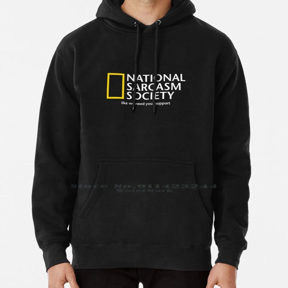 

National Sarcasm Society 1 Hoodie Sweater 6xl Cotton National Sarcasm Society Sarcasm Coffee Sarcasm Women Teenage Big Size