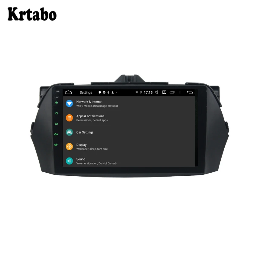 Krtabo Car radio Android multimedia player 4G RAM For SUZUKI CIAZ 2013-2017 touch screen GPS Support Carplay | Автомобили и