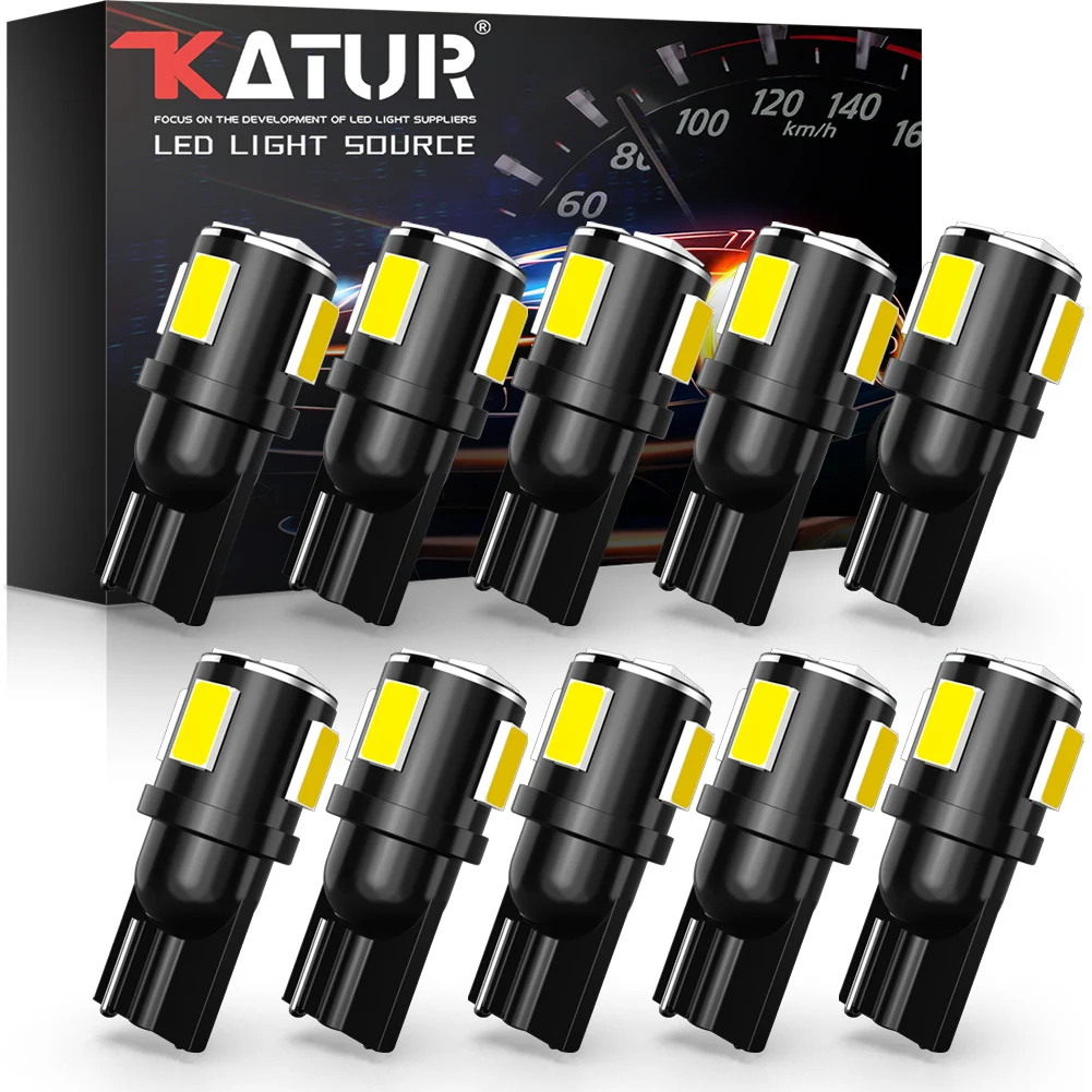 10x W5W LED T10 Светодиодные внутренние Автомобильные фары для Lada Vesta Granta Kalina Niva Priora Vaz