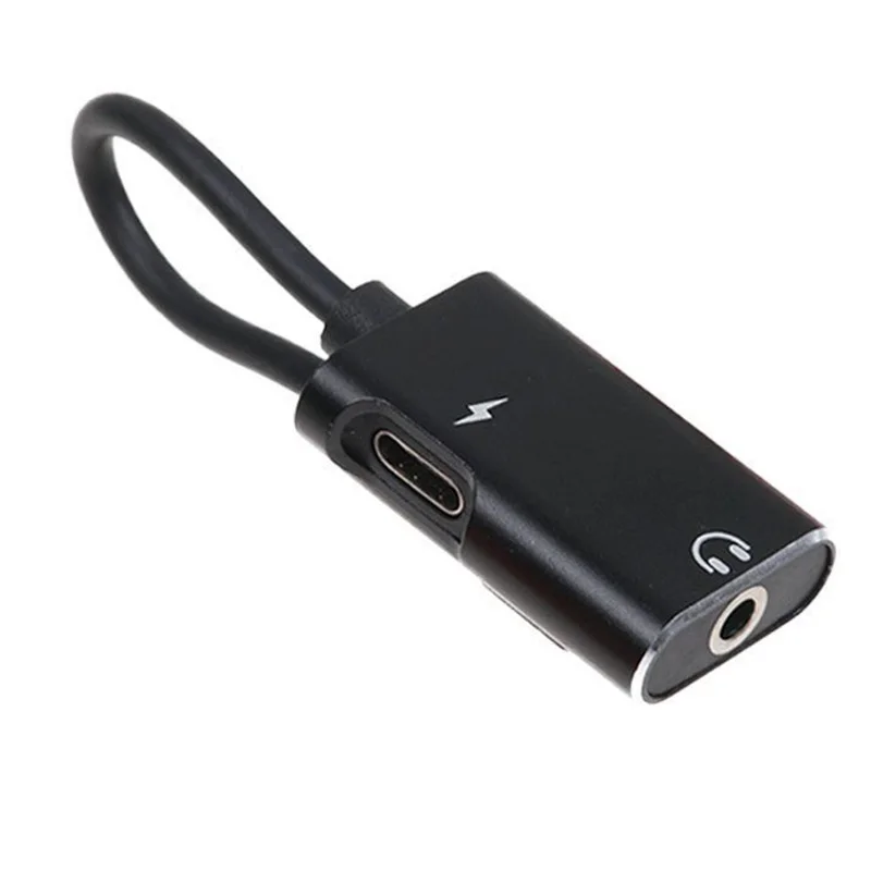 Новый USB Type C к 3 5 мм Jack аудио адаптер для наушников конвертер DOM668|Переходники и