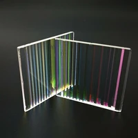 2pcs optical glass prism defective prisma optical prism physics decorative prisma rectangle dichroic prism 37352mm