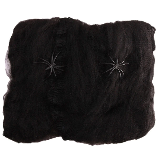 Игрушка-паук на Хэллоуин смешной растягивающийся хлопок паутина 5 цветов