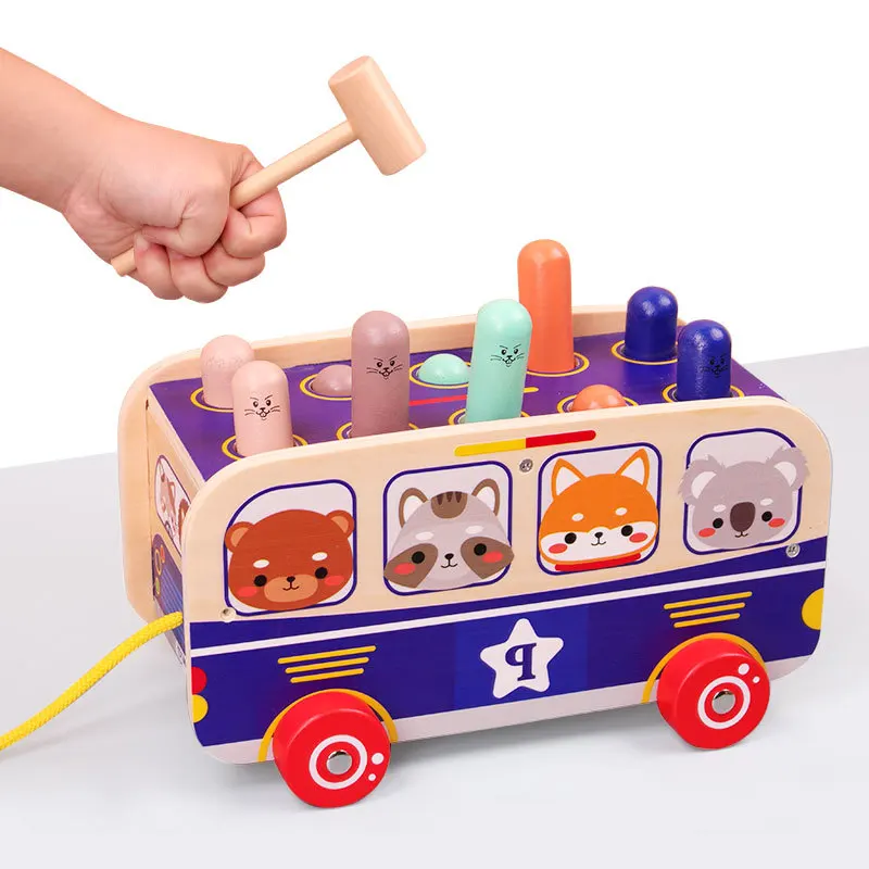 Деревянная детская игрушка Монтессори |